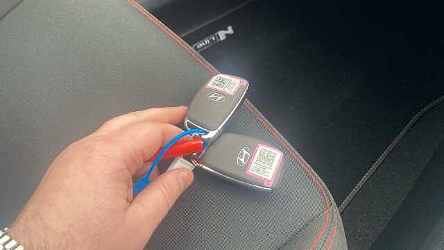 Hyundai I20 1.0T GDi N Line S 5dr DCT Petrol Hatchback Pearl - Vibrant Blue