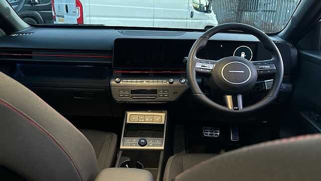 Hyundai KONA 160kW N Line 65kWh 5dr Auto Electric Hatchback White