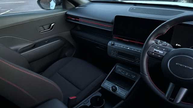 Hyundai KONA 160kW N Line 65kWh 5dr Auto Electric Hatchback White