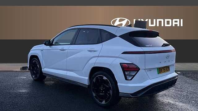 Hyundai KONA 160kW N Line 65kWh 5dr Auto Electric Hatchback White