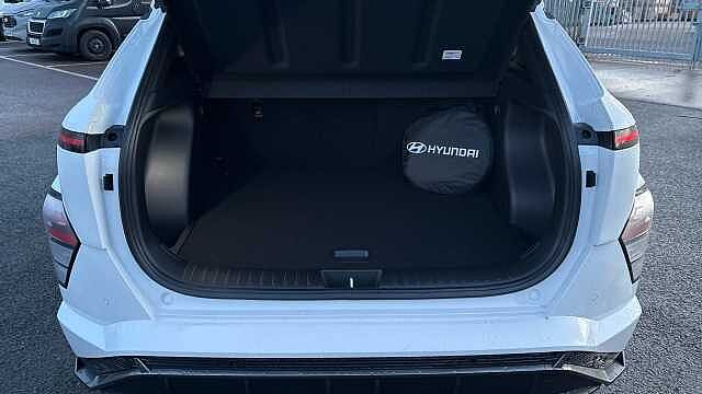 Hyundai KONA 160kW N Line 65kWh 5dr Auto Electric Hatchback White