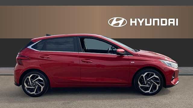 Hyundai I20 1.0T GDi 48V MHD Premium 5dr DCT Petrol Hatchback Red