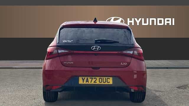 Hyundai I20 1.0T GDi 48V MHD Premium 5dr DCT Petrol Hatchback Red