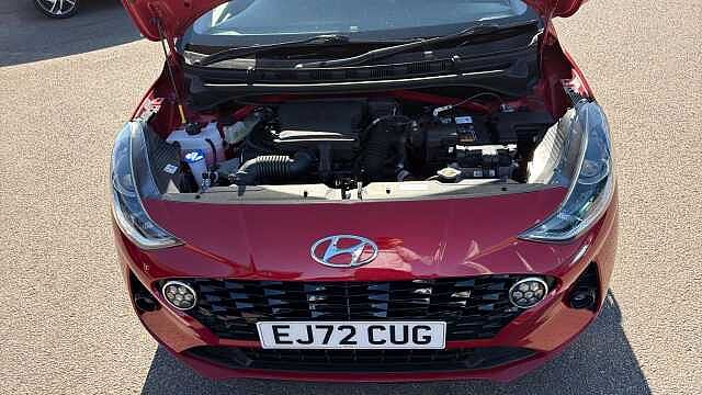 Hyundai I10 1.2 MPi Premium 5dr Auto Petrol Hatchback Red