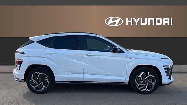 Hyundai KONA 1.6T 138 N Line 5dr Petrol Hatchback White