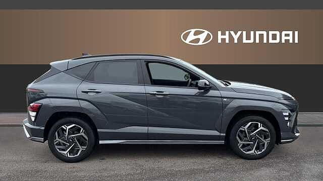 Hyundai KONA 1.6T 138 N Line 5dr Petrol Hatchback Grey