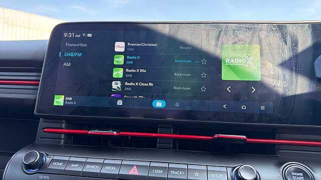 Hyundai KONA 1.6 GDi Hybrid N Line 5dr DCT Hybrid Hatchback Black