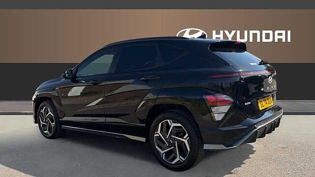 Hyundai KONA 1.6 GDi Hybrid N Line 5dr DCT Hybrid Hatchback Black