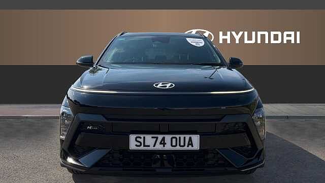 Hyundai KONA 1.6 GDi Hybrid N Line 5dr DCT Hybrid Hatchback Black