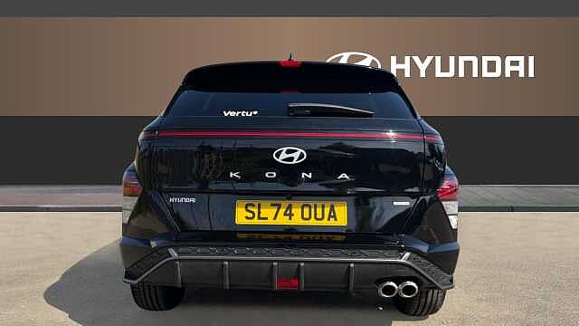 Hyundai KONA 1.6 GDi Hybrid N Line 5dr DCT Hybrid Hatchback Black
