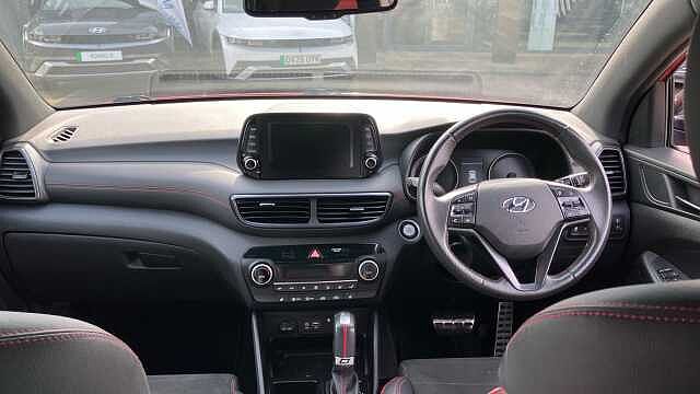 Hyundai TUCSON 1.6 TGDi 177 N Line 5dr 2WD DCT Petrol Estate Red