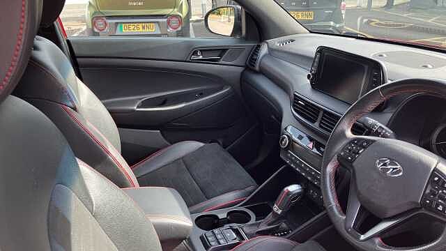 Hyundai TUCSON 1.6 TGDi 177 N Line 5dr 2WD DCT Petrol Estate Red