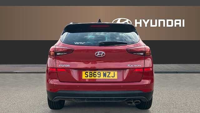 Hyundai TUCSON 1.6 TGDi 177 N Line 5dr 2WD DCT Petrol Estate Red