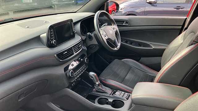 Hyundai TUCSON 1.6 TGDi 177 N Line 5dr 2WD DCT Petrol Estate Red