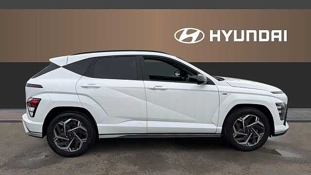 Hyundai KONA 1.6T 138 N Line 5dr Petrol Hatchback White