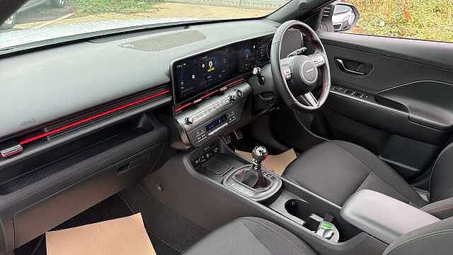 Hyundai KONA 1.6T 138 N Line 5dr Petrol Hatchback White