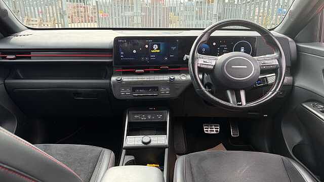 Hyundai KONA 1.6 Hybrid 129 N Line S 5dr DCT Hybrid Hatchback Red